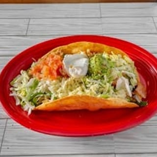 Taco Salad Fajita Shrimp