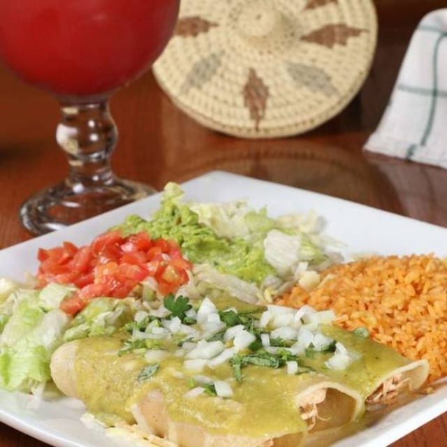 Enchiladas Verdes.