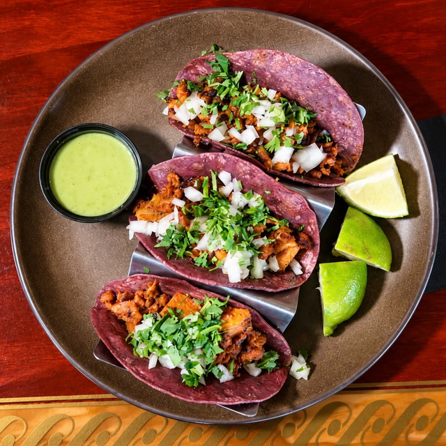Pastor Tacos.